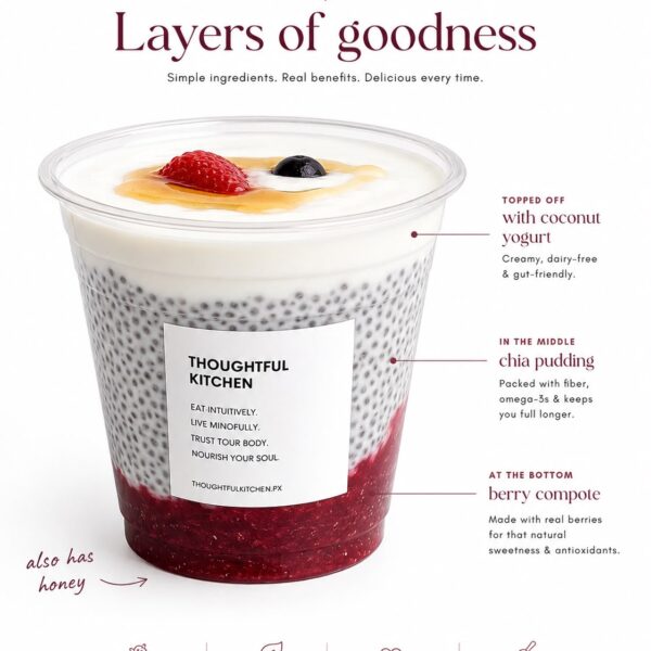 Berrilicious Chia Pudding