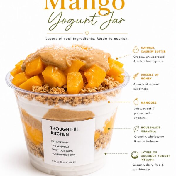 Mango Coconut Jar